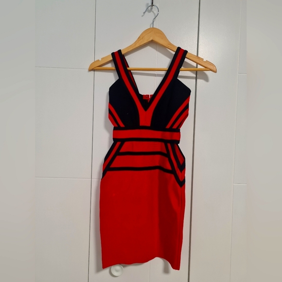 Red bandage dress XS - Picture 1 of 3